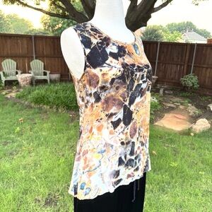 💖 Lafayette 148 Sleeveless Silk Top